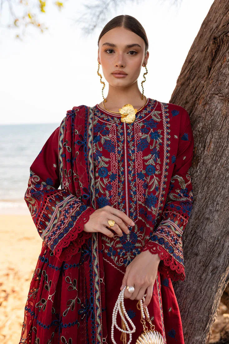 Marjjan | Fasana Lawn | MBL-07 A - Rang-e-Khaas