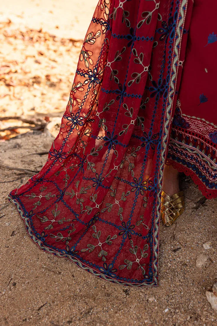 Marjjan | Fasana Lawn | MBL-07 A - Rang-e-Khaas