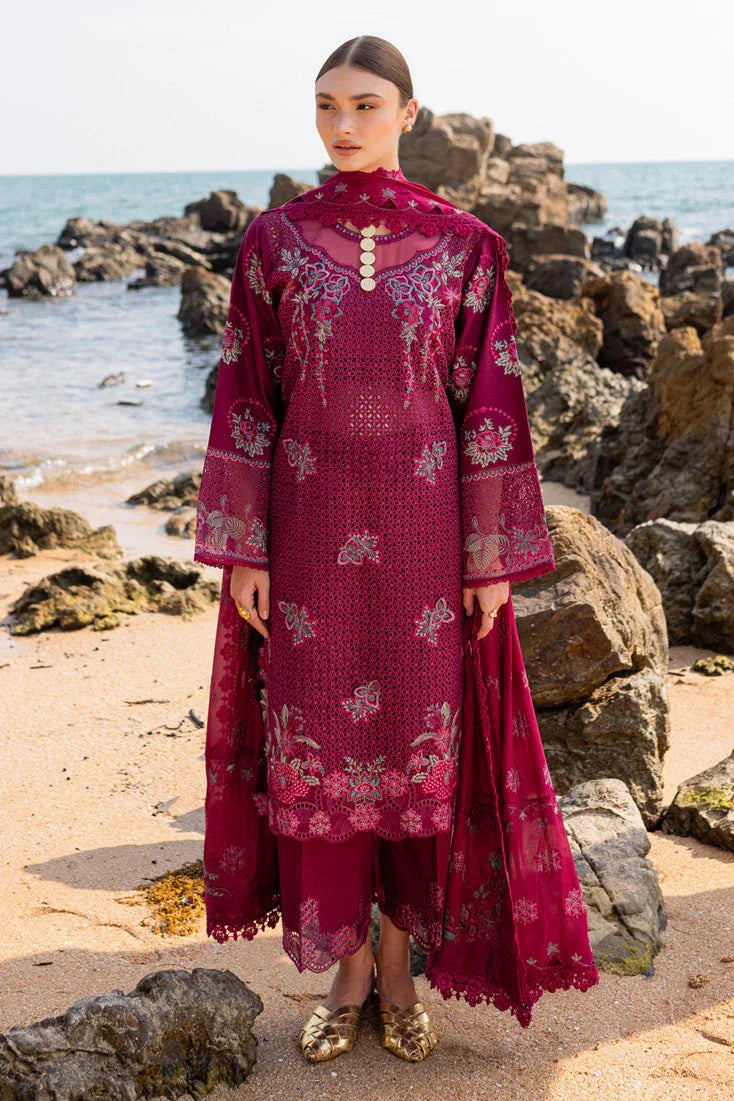 Marjjan | Fasana Lawn | MBL-08 A - Rang-e-Khaas
