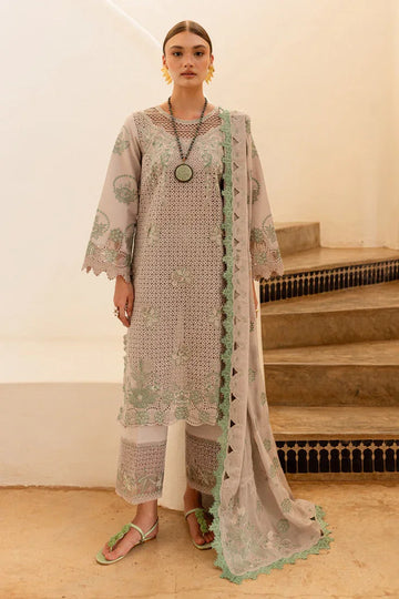 Marjjan | Fasana Lawn | MBL-08 B - Rang-e-Khaas