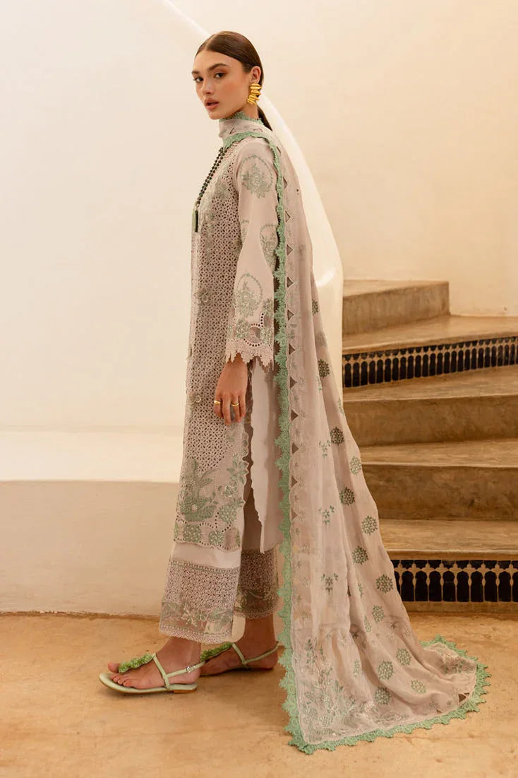 Marjjan | Fasana Lawn | MBL-08 B - Rang-e-Khaas