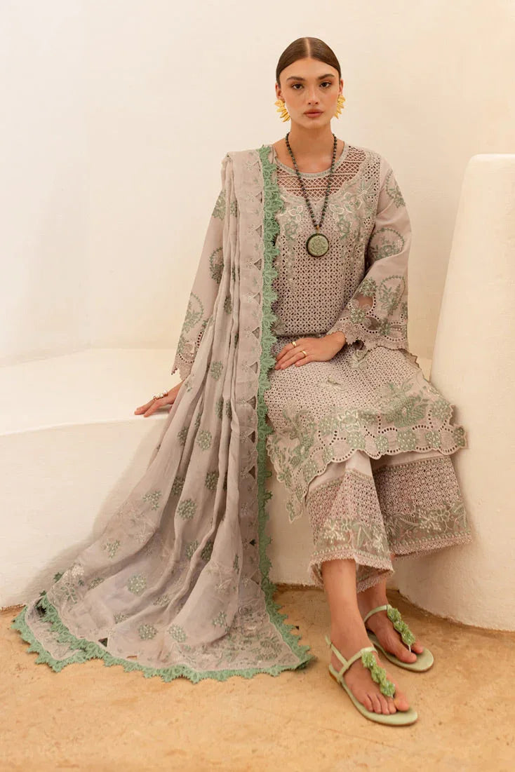 Marjjan | Fasana Lawn | MBL-08 B - Rang-e-Khaas