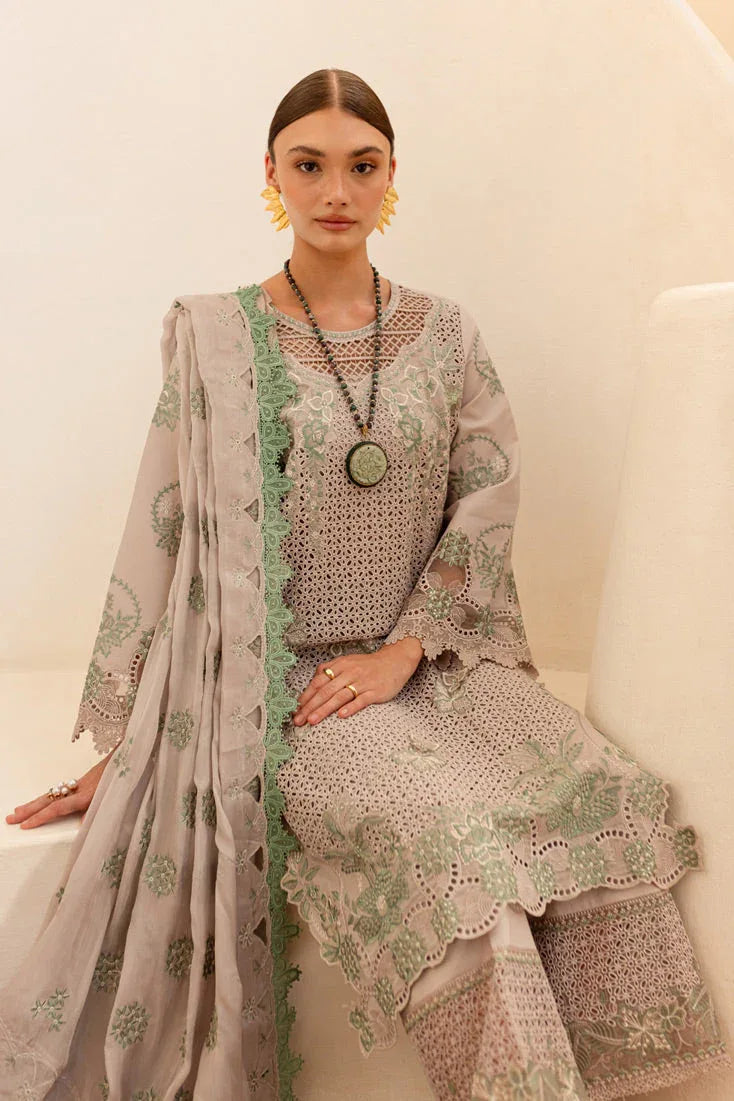 Marjjan | Fasana Lawn | MBL-08 B - Rang-e-Khaas