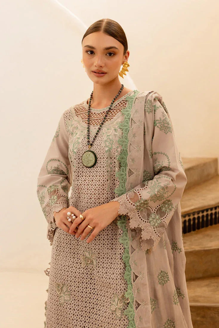 Marjjan | Fasana Lawn | MBL-08 B - Rang-e-Khaas