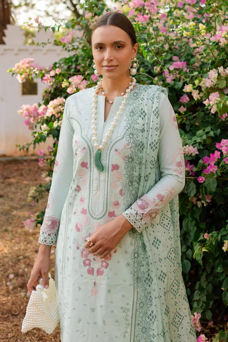 Marjjan | Fasana Lawn | MBL-09 A - Rang-e-Khaas