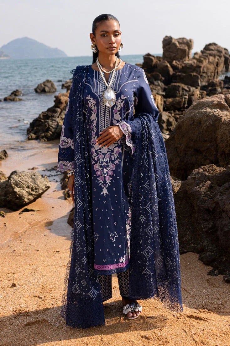 Marjjan | Fasana Lawn | MBL-09 B - Rang-e-Khaas