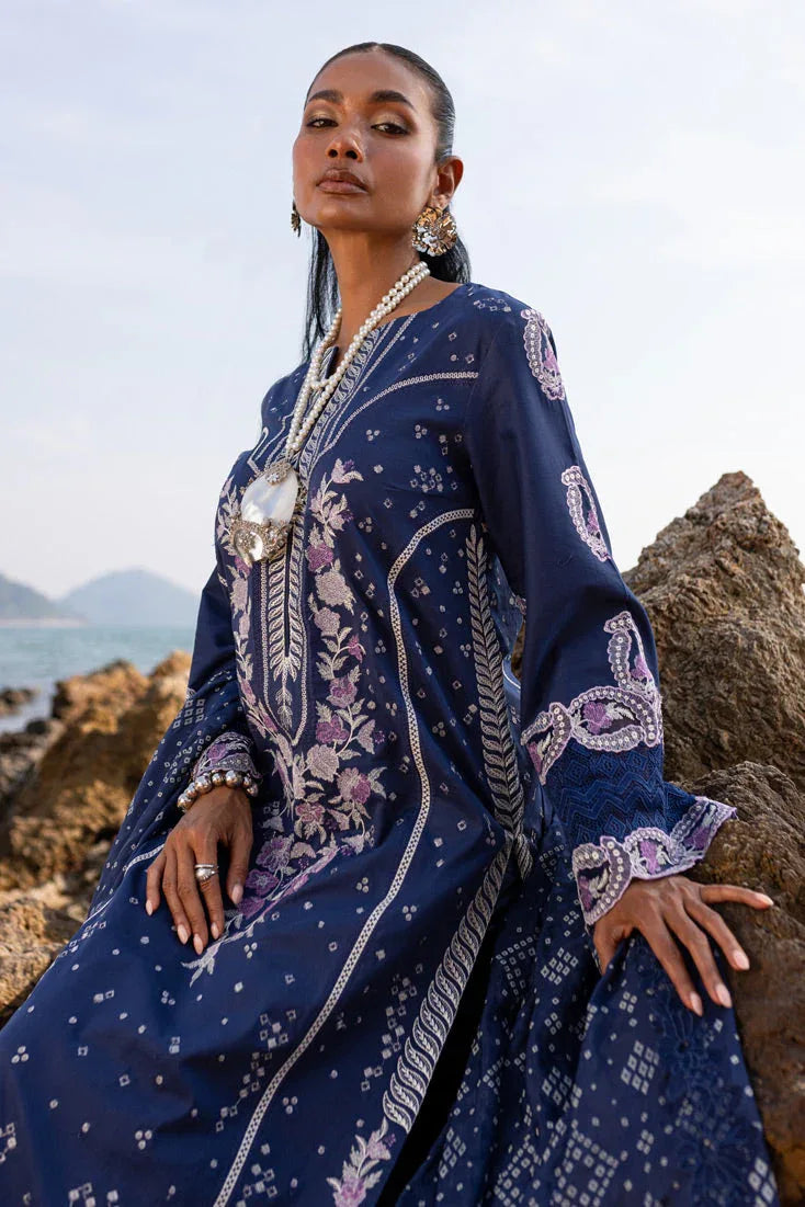 Marjjan | Fasana Lawn | MBL-09 B - Rang-e-Khaas