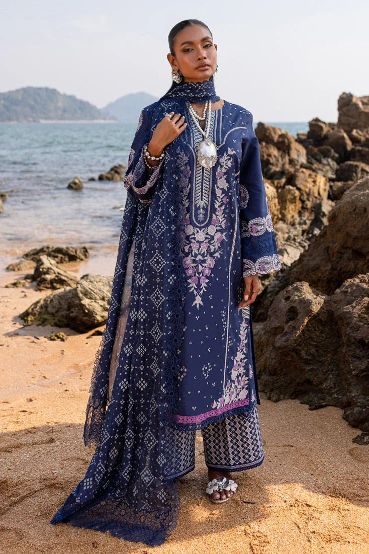 Marjjan | Fasana Lawn | MBL-09 B - Rang-e-Khaas