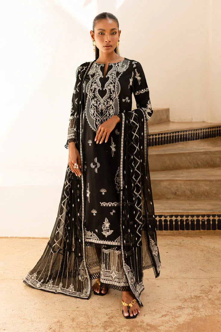 Marjjan | Fasana Lawn | MBL-10 A - Rang-e-Khaas