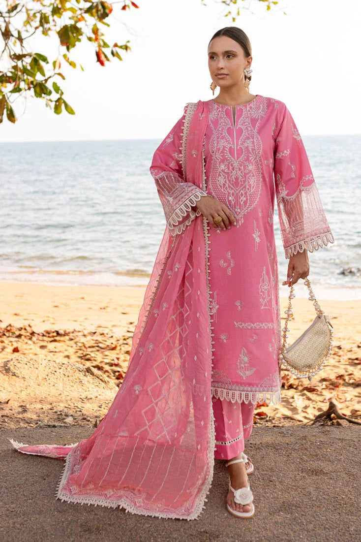 Marjjan | Fasana Lawn | MBL-10 B - Rang-e-Khaas