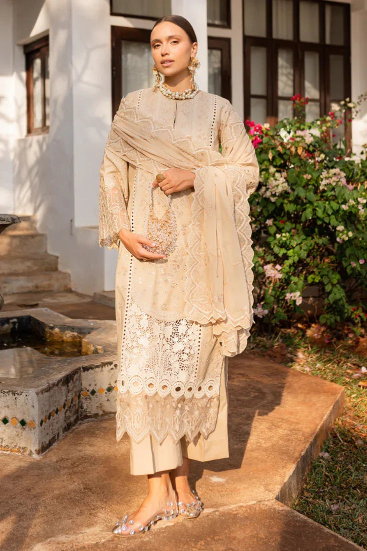 Marjjan | Fasana Lawn | MBL-12 A - Rang-e-Khaas