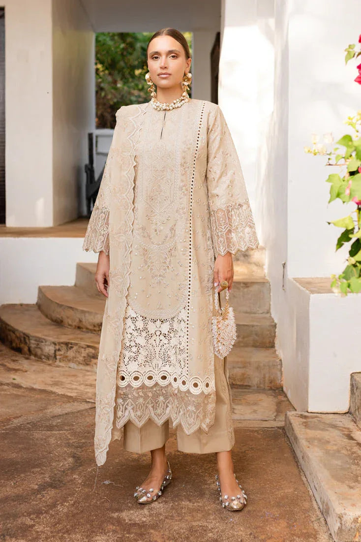 Marjjan | Fasana Lawn | MBL-12 A - Rang-e-Khaas