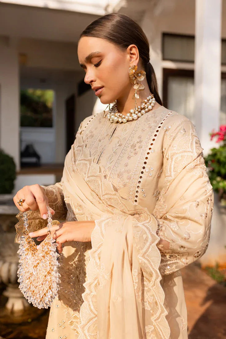 Marjjan | Fasana Lawn | MBL-12 A - Rang-e-Khaas