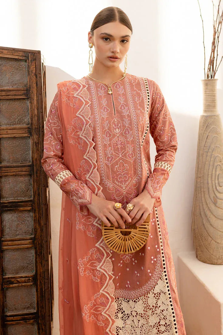 Marjjan | Fasana Lawn | MBL-12 B - Rang-e-Khaas
