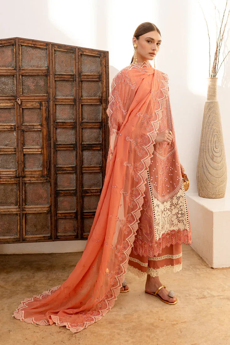 Marjjan | Fasana Lawn | MBL-12 B - Rang-e-Khaas