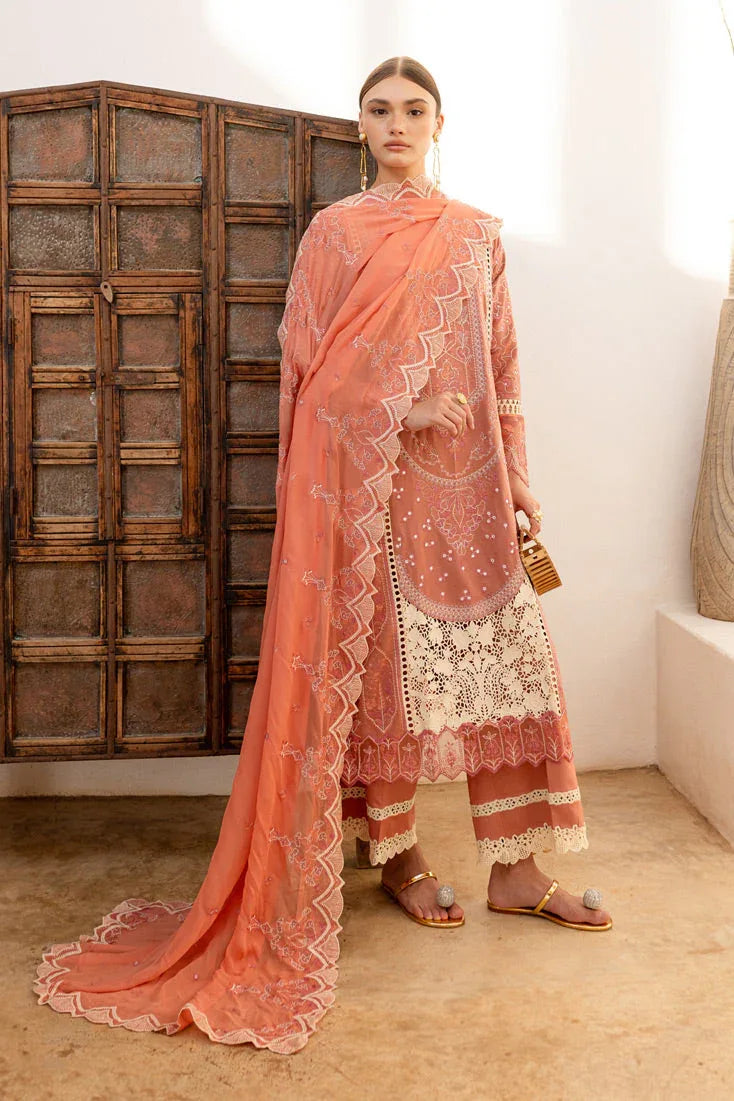 Marjjan | Fasana Lawn | MBL-12 B - Rang-e-Khaas