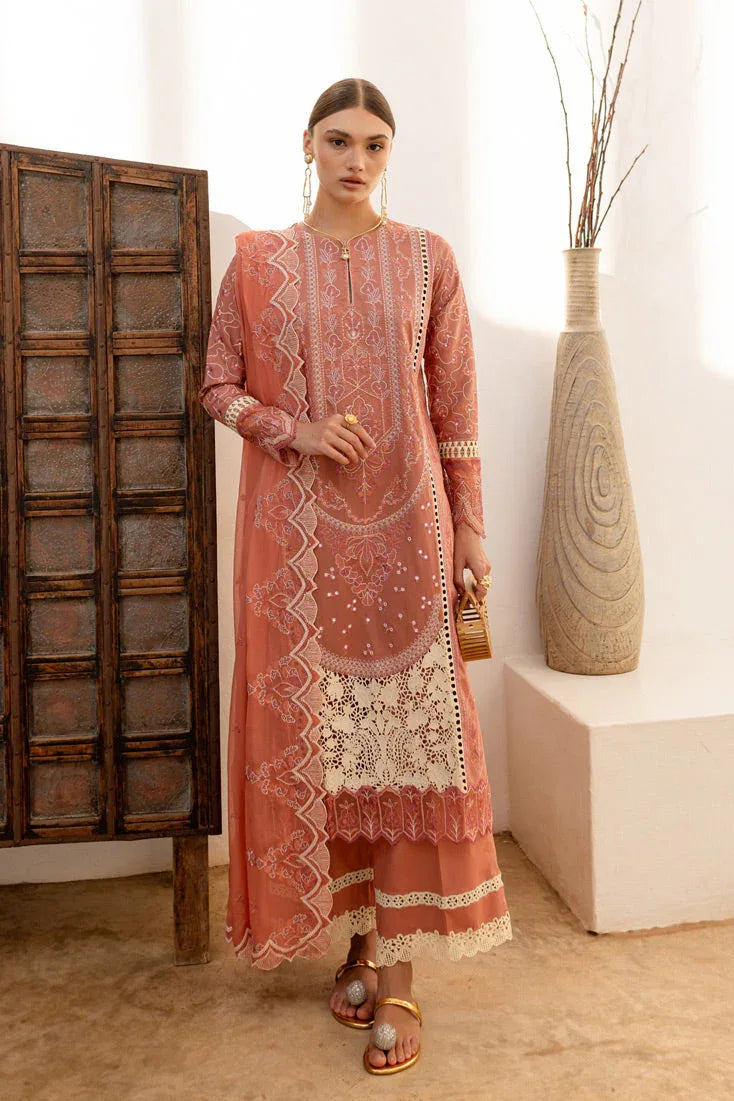 Marjjan | Fasana Lawn | MBL-12 B - Rang-e-Khaas