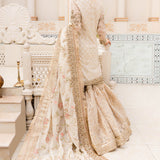 Maria B | Bridal Couture | Ivory Gold MC-906