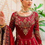 Maria B | Bridal Couture | Deep Red MC-907