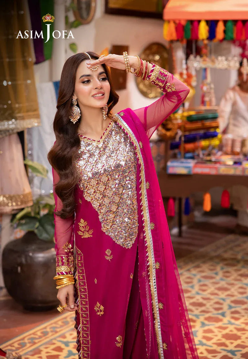 Asim Jofa | Pyaar Diyan Gallan Formals | AJEM-03 - Rang-e-Khaas