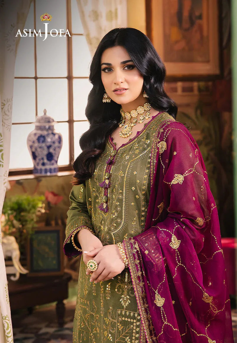 Asim Jofa | Afsanay Luxury Pret | AJLP-08 - Rang-e-Khaas