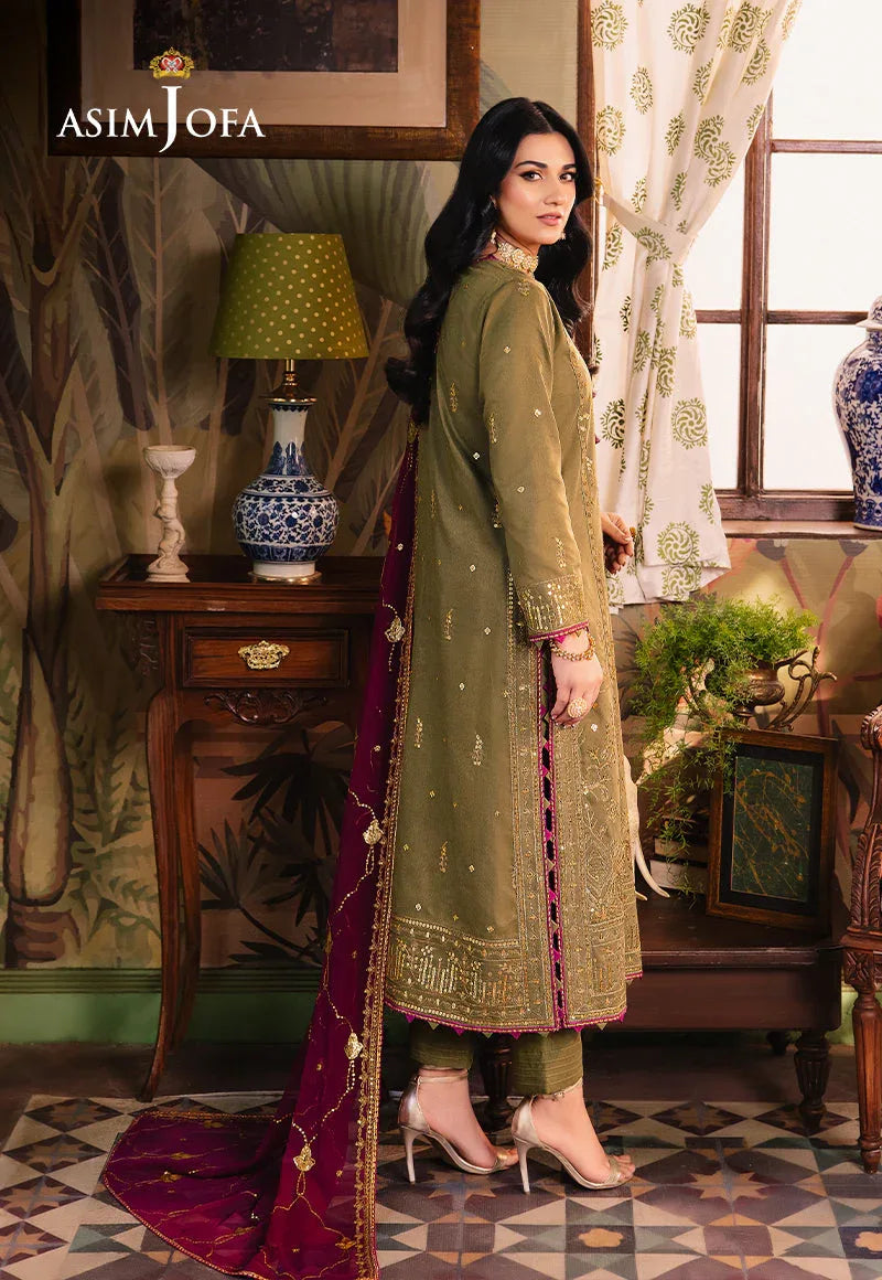 Asim Jofa | Afsanay Luxury Pret | AJLP-08 - Rang-e-Khaas