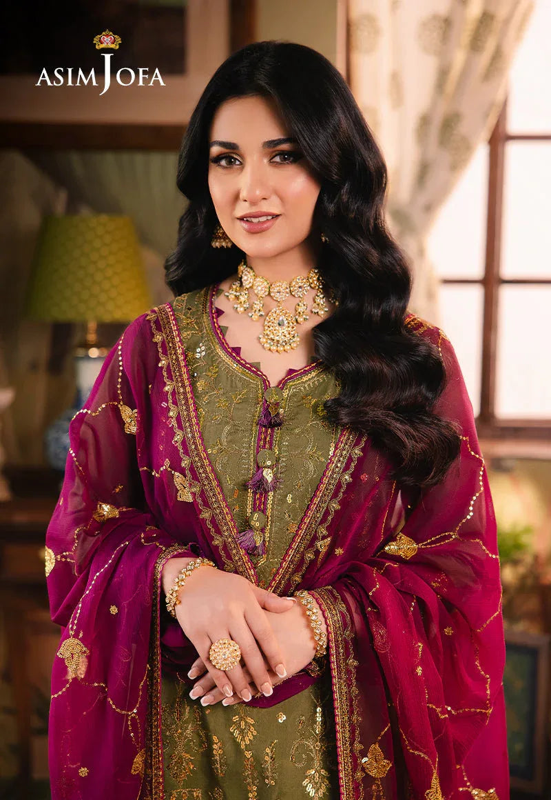 Asim Jofa | Afsanay Luxury Pret | AJLP-08 - Rang-e-Khaas