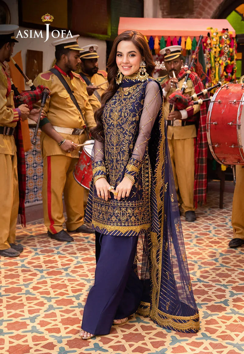 Asim Jofa | Pyaar Diyan Gallan Formals | AJEM-18 - Rang-e-Khaas