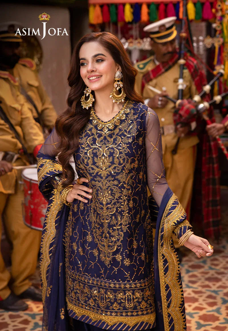 Asim Jofa | Pyaar Diyan Gallan Formals | AJEM-18 - Rang-e-Khaas
