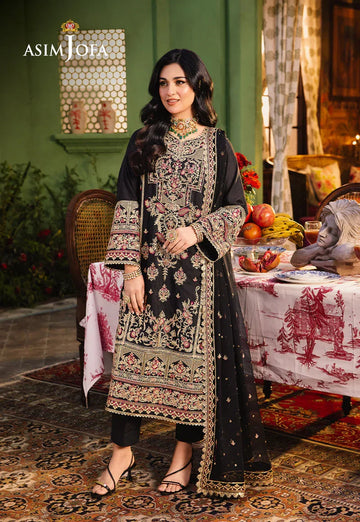 Asim Jofa | Afsanay Luxury Pret | AJLP-09 - Rang-e-Khaas
