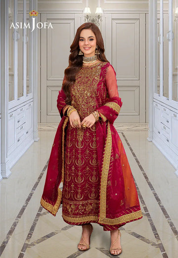 Asim Jofa | festive luxe | AJEM-23 - Rang-e-Khaas