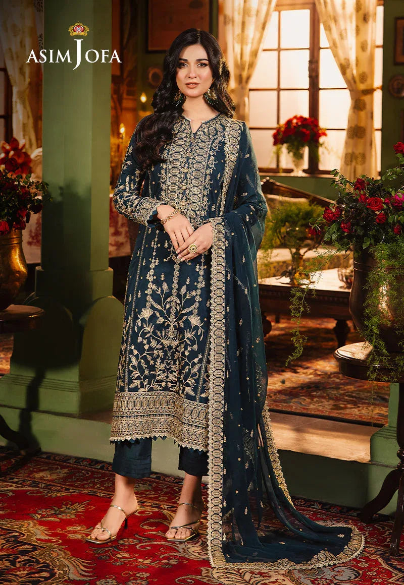 Asim Jofa | Afsanay Luxury Pret | AJLP-07 - Rang-e-Khaas