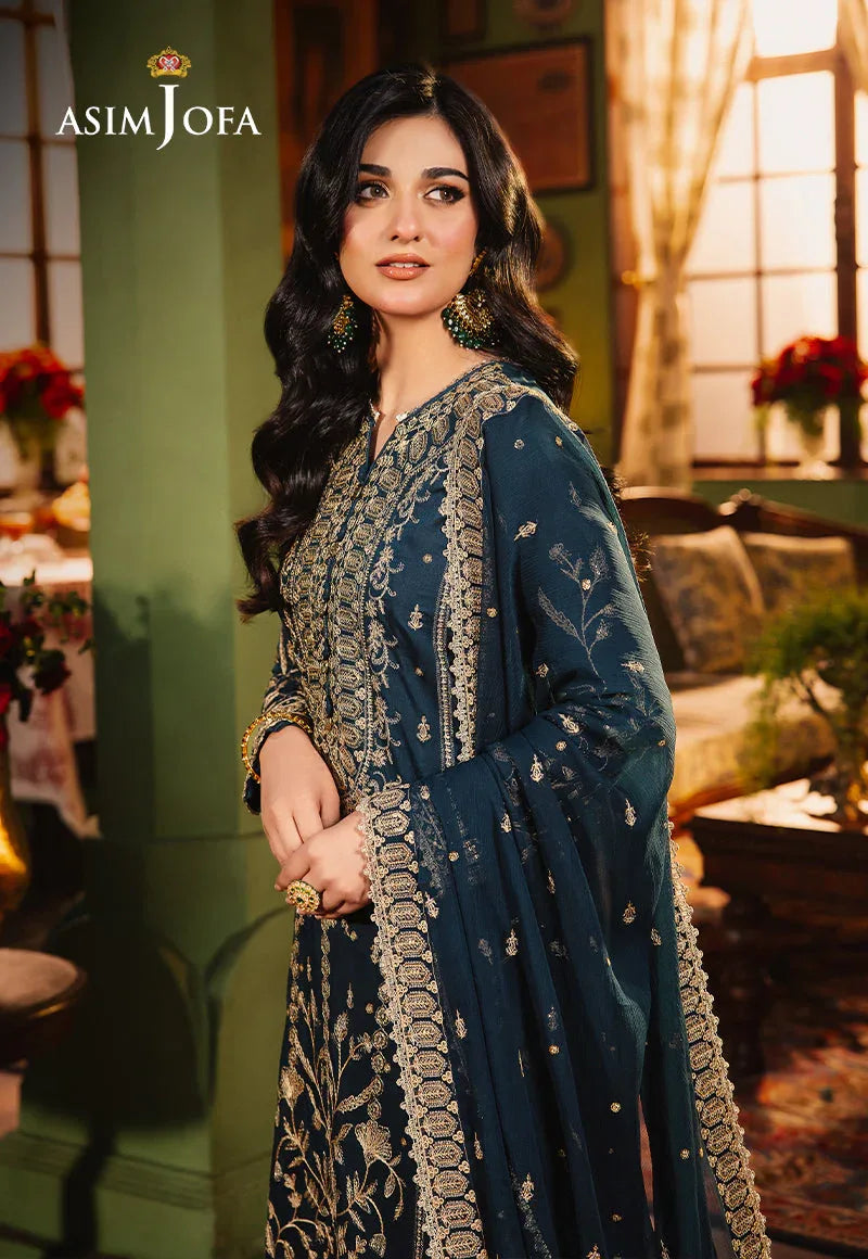 Asim Jofa | Afsanay Luxury Pret | AJLP-07 - Rang-e-Khaas