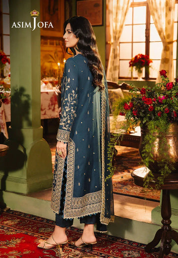 Asim Jofa | Afsanay Luxury Pret | AJLP-07 - Rang-e-Khaas