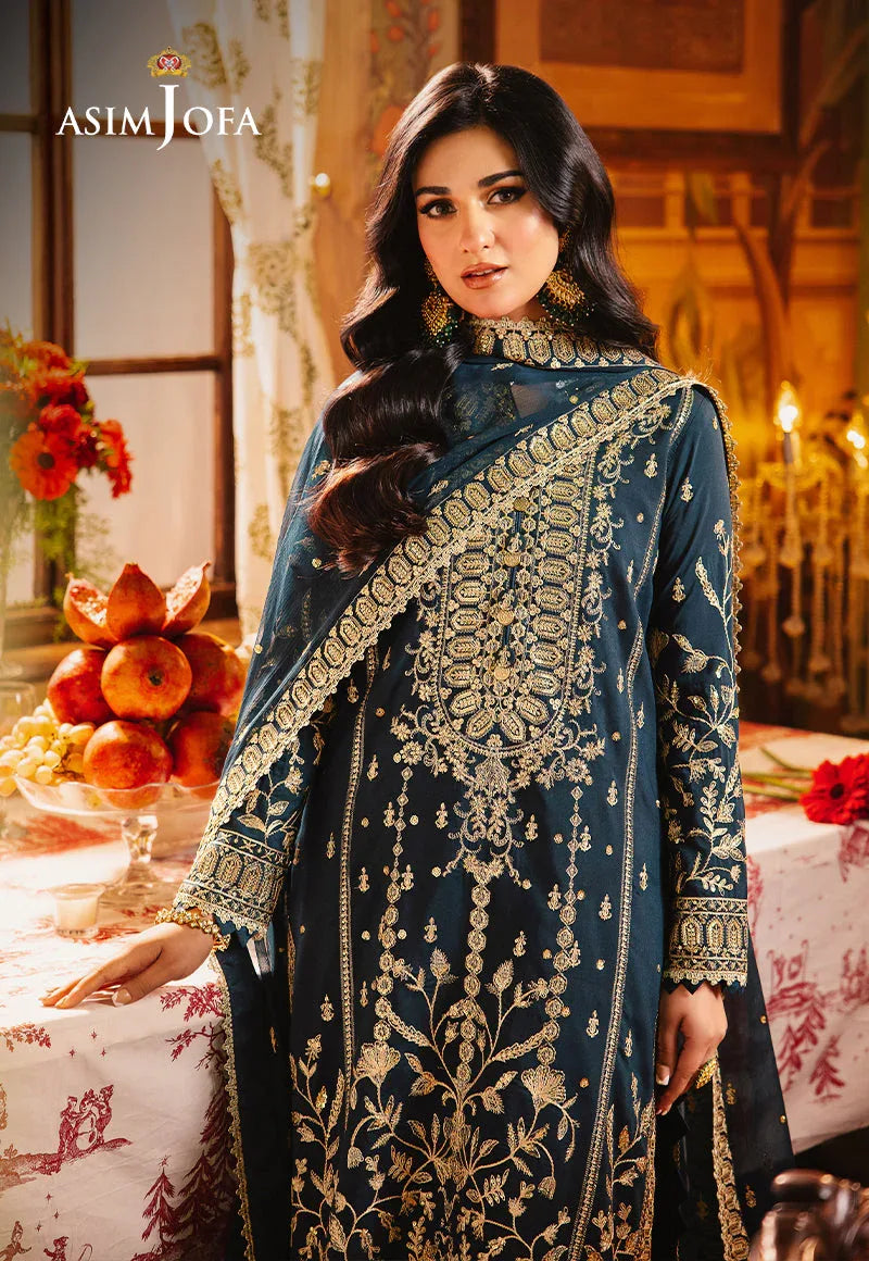 Asim Jofa | Afsanay Luxury Pret | AJLP-07 - Rang-e-Khaas