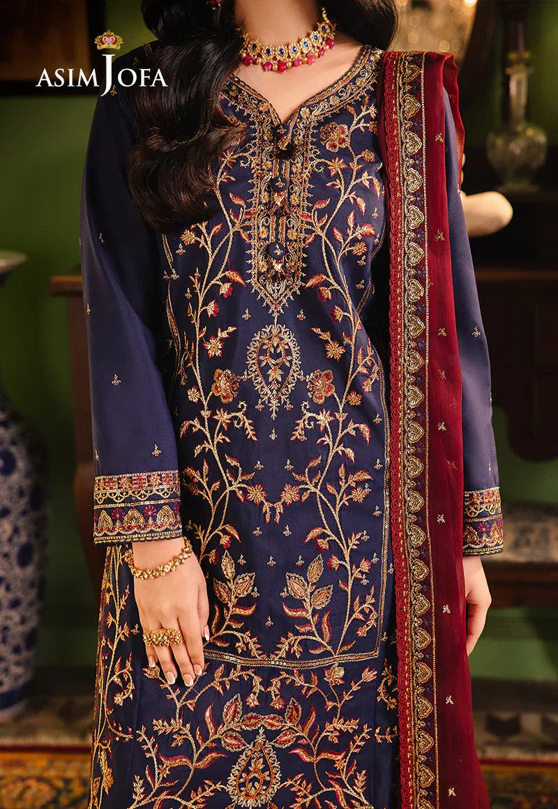 Asim Jofa | Afsanay Luxury Pret | AJLP-02 - Rang-e-Khaas