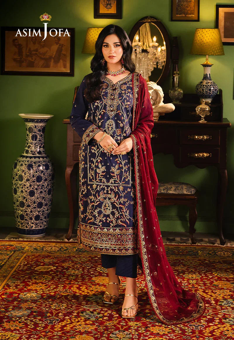Asim Jofa | Afsanay Luxury Pret | AJLP-02 - Rang-e-Khaas