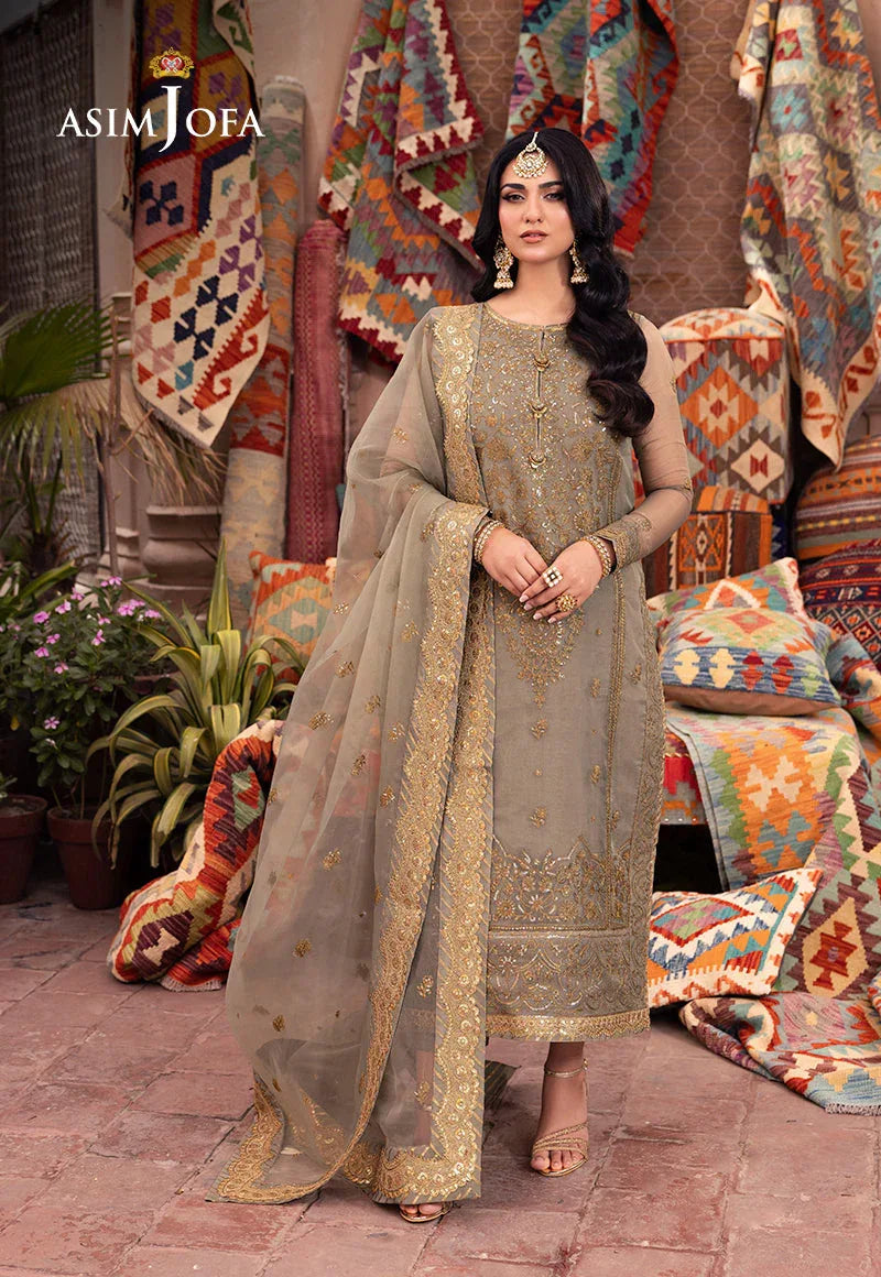 Asim Jofa | Pyaar Diyan Gallan Formals | AJEM-17 - Rang-e-Khaas