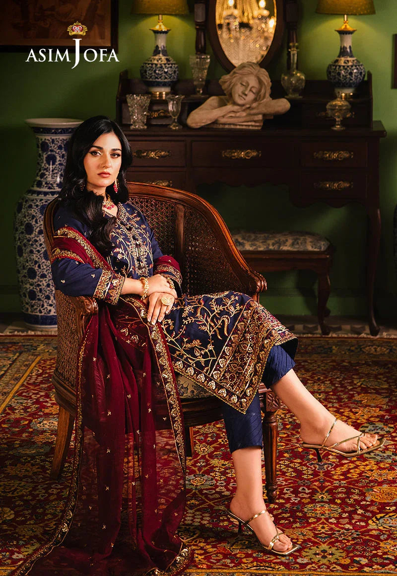 Asim Jofa | Afsanay Luxury Pret | AJLP-02 - Rang-e-Khaas