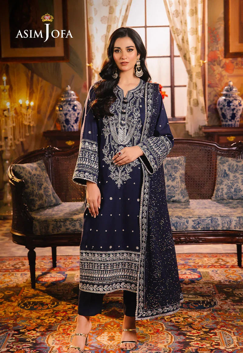 Asim Jofa | Afsanay Luxury Pret | AJLP-10 - Rang-e-Khaas