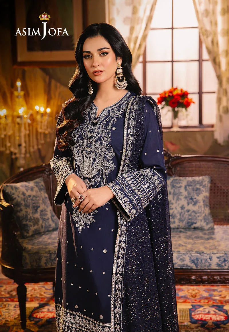 Asim Jofa | Afsanay Luxury Pret | AJLP-10 - Rang-e-Khaas
