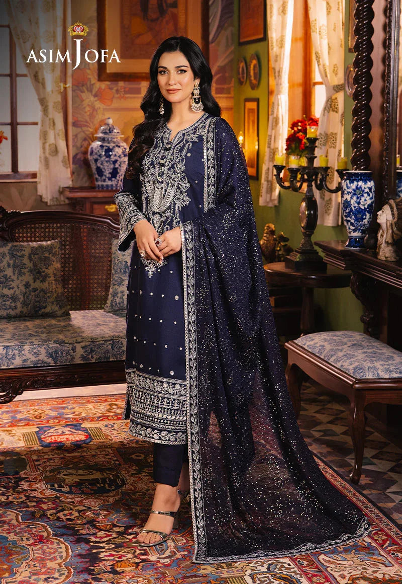 Asim Jofa | Afsanay Luxury Pret | AJLP-10 - Rang-e-Khaas