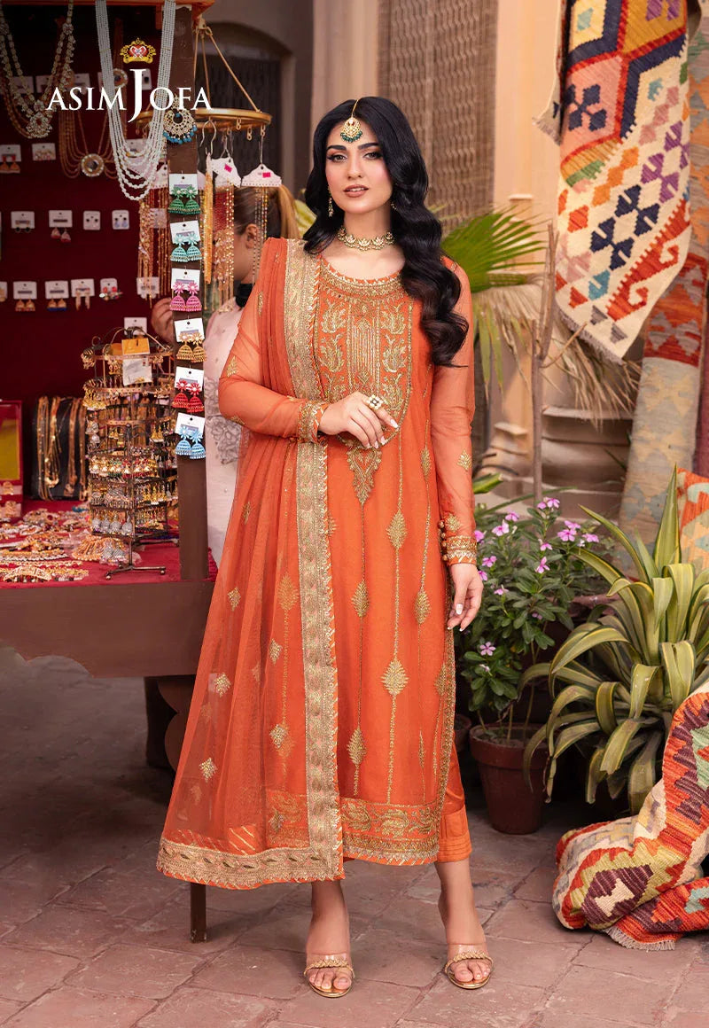 Asim Jofa | Pyaar Diyan Gallan Formals | AJEM-08 - Rang-e-Khaas