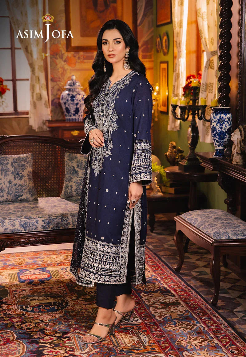 Asim Jofa | Afsanay Luxury Pret | AJLP-10 - Rang-e-Khaas