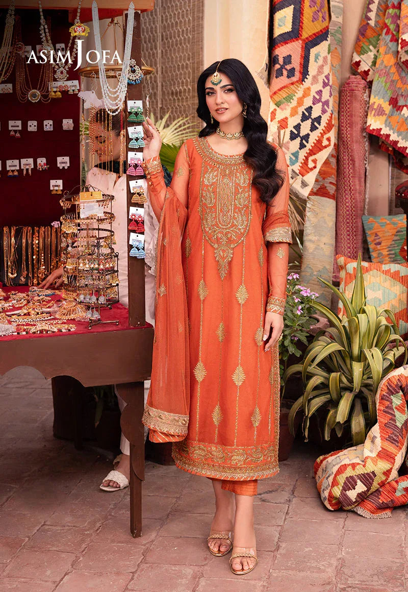 Asim Jofa | Pyaar Diyan Gallan Formals | AJEM-08 - Rang-e-Khaas