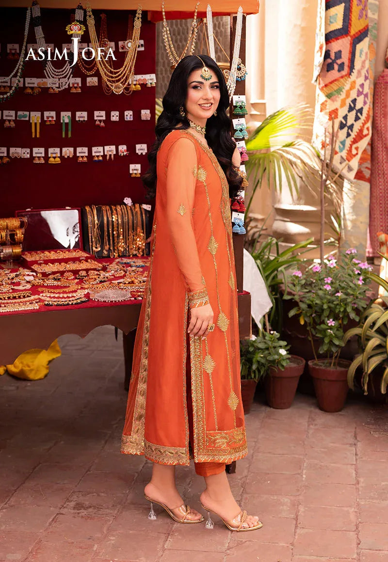 Asim Jofa | Pyaar Diyan Gallan Formals | AJEM-08 - Rang-e-Khaas