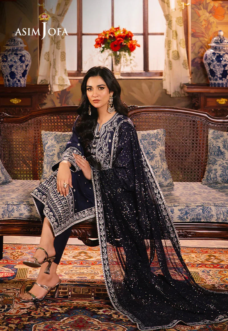 Asim Jofa | Afsanay Luxury Pret | AJLP-10 - Rang-e-Khaas