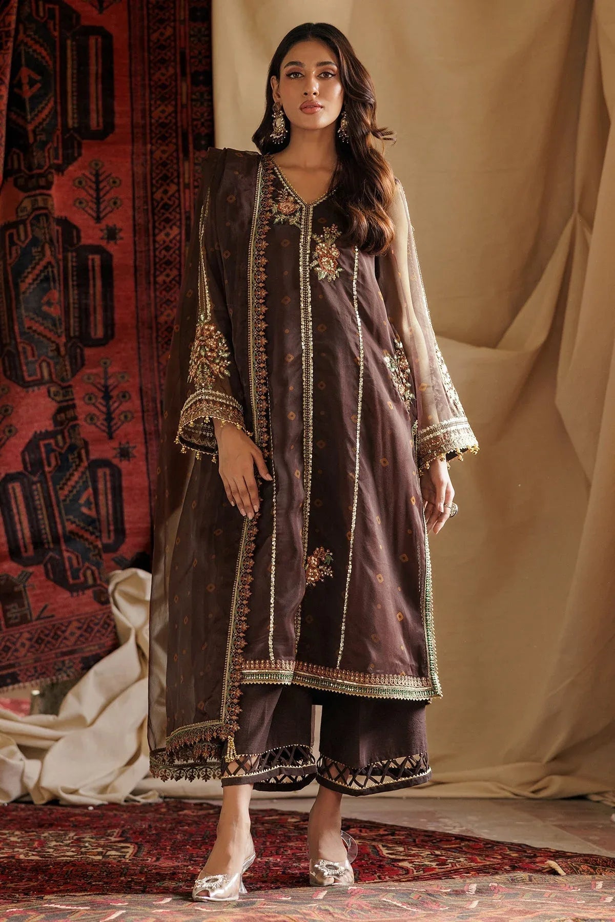Charizma | Festive Pret | CMA-4-089 - Rang-e-Khaas