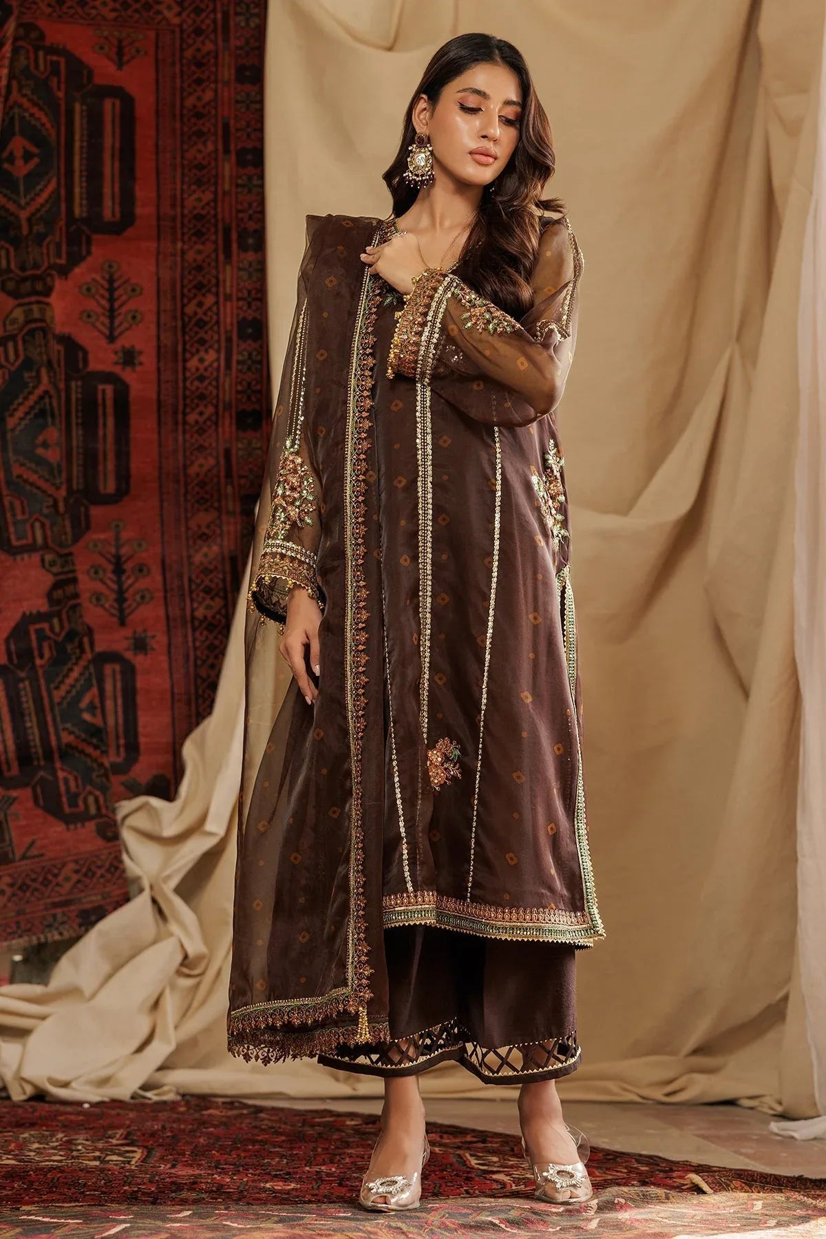 Charizma | Festive Pret | CMA-4-089 - Rang-e-Khaas