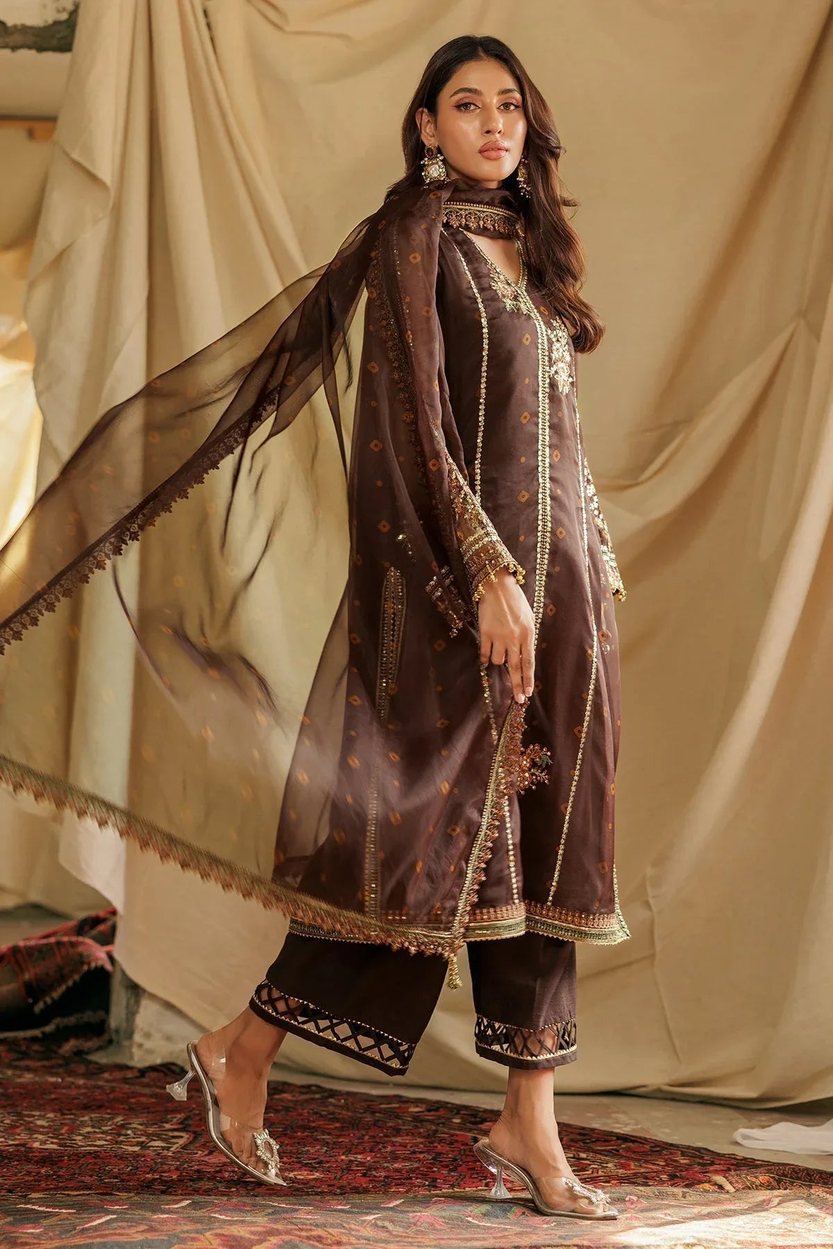 Charizma | Festive Pret | CMA-4-089 - Rang-e-Khaas